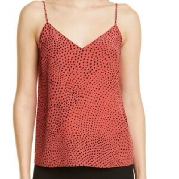 rag & bone silk Red Polka Dot Camisole - Picture 1 of 4